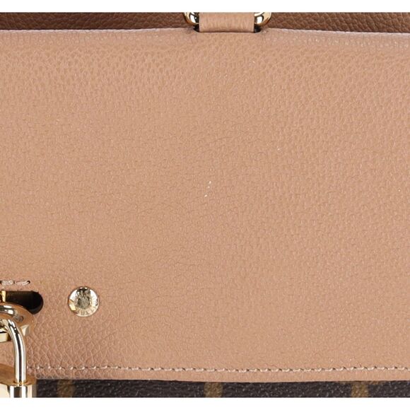 Louis Vuitton Monogram Canvas Venus Satchel Brown Crossbody Tan Pink M53540 - Picture 2 of 12